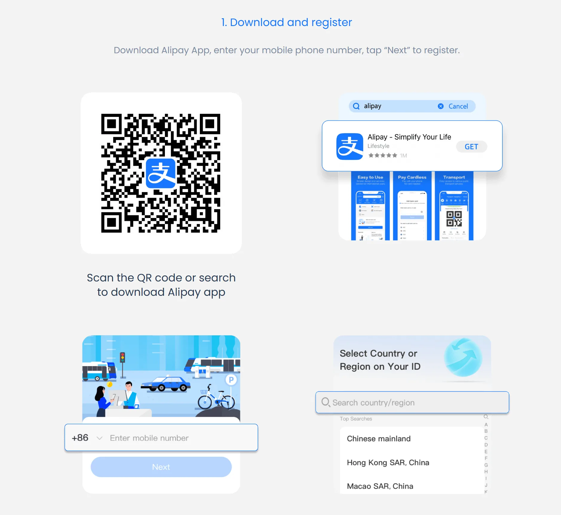 How to register Alipay for China travel